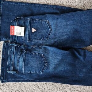 Guess Blue Flare Wide Leg Jeans Sz 4/27